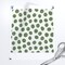 Green Circles Polka Dot White Painted Dots Random Artistic Small Scale Custom Pre-pasted Wallpaper by Spoonflower Pre-Pasted Wallpaper 2FT Wide
